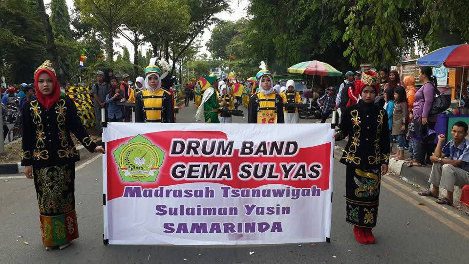 Drum Band Gema Sulyas MTs Sulaiman Yasin Samarinda